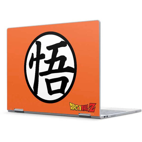 Dragon Ball Z Goku Iconic Kanji Symbol Pixelbook Skin